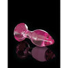 Pipedream Icicles No 79 Pink Glass Massager Gem End - Exquisite Pleasure for Her - Adult Naughty Store