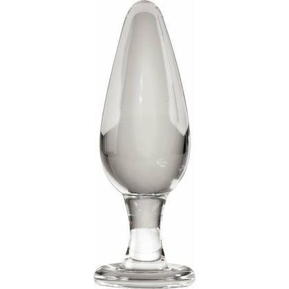 Icicles No 26 Glass Anal Plug - Clear: The Ultimate Handcrafted Luxury for Unisex Anal Pleasure - Adult Naughty Store