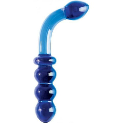 Icicles No.31 Hand Blown Glass Massager - Luxurious Pleasure Wand for Prostate and G-Spot Stimulation - Elegant Ribbed Design - Unisex - Clear