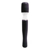 Whisper-quiet Mini Wanachi Waterproof 8.25 Inch Black Cordless Massager for Soothing Muscle Relief and Sensual Pleasure - Adult Naughty Store