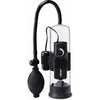 Introducing the Pump Worx Beginner's Vibrating Pump Clear: The Ultimate Pleasure Enhancer for Men - Adult Naughty Store