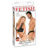 Fetish Fantasy Hollow Strap On 6.5 Inches Beige: The Ultimate Pleasure Experience for Couples - Adult Naughty Store