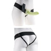 Pipedream Fetish Fantasy Vibrating Hollow Strap On 6.5 Inch Glow In Dark - Unleash Sensational Pleasure for Him and Her - Adult Naughty Store