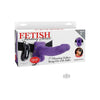 Fetish Fantasy Series 7-Inch Vibrating Hollow Strap On Balls - Purple, the Ultimate Pleasure Enhancer for Confident Men - Adult Naughty Store