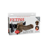 Fetish Fantasy Series 7-Inch Vibrating Hollow Strap-On with Balls - Ultimate Pleasure for Him and Her (Brown) - Adult Naughty Store