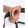 Fetish Fantasy 10 Inches Hollow Rechargeable Strap On Remote Tan - Adult Naughty Store