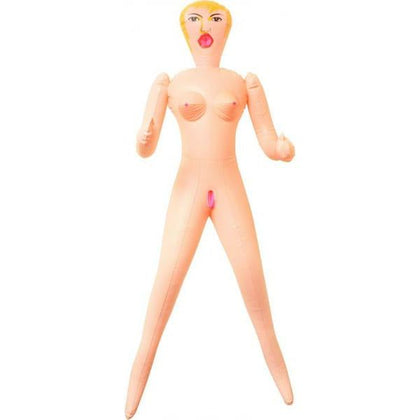 Introducing the Becky The Beginners Babe Inflatable Love Doll - The Ultimate Pleasure Experience for Men - Model BBD-001 - Mouth, Vagina, and Anus - Pink - Adult Naughty Store