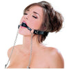 Deluxe Ball Gag and Nipple Clamps Black - The Ultimate Pleasure Experience for Dominant Partners
