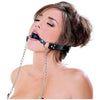 Deluxe Ball Gag and Nipple Clamps Black - The Ultimate Pleasure Experience for Dominant Partners - Adult Naughty Store