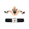 Introducing the Exquisite Pleasure Co. Deluxe Spread Em Bar and Cuffs Set - Model SED-2000, Unisex, Full Body Pleasure, Black - Adult Naughty Store