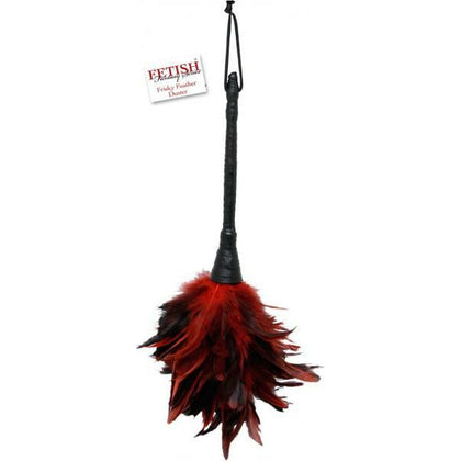 Frisky Feather Duster Red - The Ultimate Sensual Cleaning Tool for Couples