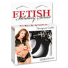 Fetish Fantasy Designer Metal Handcuffs - Black: Premium BDSM Restraints for Dominance and Pleasure - Adult Naughty Store