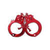 Fetish Fantasy Anodized Metal Cuffs - Beginner-Friendly Restraints for Unleashing Sensual Desires - Model FPA-RC-001 - Unisex - Intensify Pleasure - Captivating Red - Adult Naughty Store