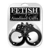 Fetish Fantasy Anodized Metal Cuffs - Model X123: Unleash Your Desires with Premium Restraints for All Genders, Intensify Pleasure in Style with Black Anodized Finish - Adult Naughty Store