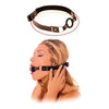 Fetish Fantasy Open Mouth Gag - Model X123: Unleash Submissive Desires with this Sensual Black Oral Restraint - Adult Naughty Store