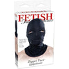 Introducing the SensaLuxe Black Zipper Face Hood - Unleash the Ultimate Sensory Experience! - Adult Naughty Store