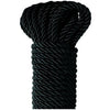 Fetish Fantasy Series Deluxe Silky Rope Black 32ft - Premium Japanese-Style Bondage Rope for Sensual Shibari Play - Adult Naughty Store