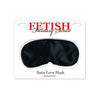 Fetish Fantasy Satin Love Mask - Sensual Blindfold for Enhanced Pleasure, Black, Unisex - Adult Naughty Store