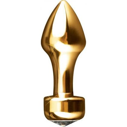 Fetish Fantasy Gold Mini Luv Plug - Elegant Anodized Metal Anal Pleasure Toy (Model FPG-MLP-001) - Unisex - Back Door Bliss - Silver - Adult Naughty Store