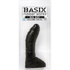 Pipedream Basix Rubber Works Fat Boy Dong 10 Inches Black - Premium American-Made Realistic Dildo for Intense Pleasure - Adult Naughty Store