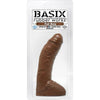 Basix Rubber Works 10-Inch Brown Fat Boy Dong - Premium American-Made Realistic Dildo for Ultimate Pleasure