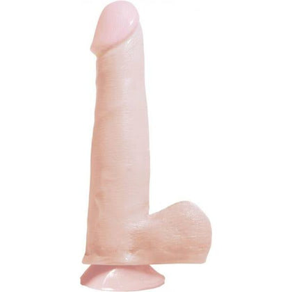 Basix Rubber Works 7.5 Inch Dong With Suction Cup - The Ultimate Pleasure Companion for Intense Satisfaction - Model 7.5DSC - Unleash Your Desires - Gender-Neutral - Flesh