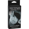 Fetish Fantasy Satin Love Mask Black Limited Edition - Sensory Deprivation Blindfold for Enhanced Intimacy and Pleasure - Adult Naughty Store