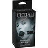 Fetish Fantasy Breathable Ball Gag Black Limited Edition - High-Quality Leather Strap, Model #FF-001, Unisex, Enhances Sensory Play, Black - Adult Naughty Store