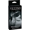 Fetish Fantasy Black Satin Blindfold OS - Luxurious Sensory Deprivation Mask for Enhanced Intimacy and Exploration