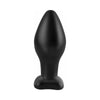 Elegant Pleasures Large Silicone Plug AP-5000 - Unisex Anal Delight in Black - Adult Naughty Store