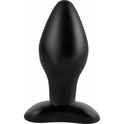 Elegant Pleasures Large Silicone Plug AP-5000 - Unisex Anal Delight in Black - Adult Naughty Store