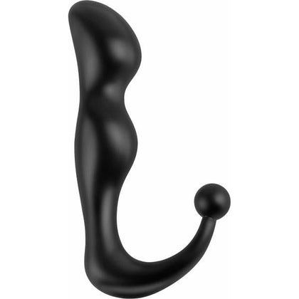 Deluxe Perfect Plug Black - Elite Silicone Anal Stimulation Toy (Model #DPB-001) - Unisex Pleasure - Black - Adult Naughty Store