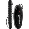 Introducing the Exquisite Euphoria: Anal Fantasy Vibrating Butt Buddy Black - Model VBB-001 - Unisex Pleasure Delight