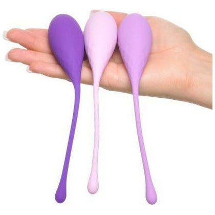 Fantasy For Her Kegel Train-Her Set - Model KTS-2021 - Women's Vaginal Exerciser for Intimate Pleasure - Purple - Adult Naughty Store