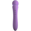 Introducing the Fantasy For Her Duo Wand Massage-Her Purple: A Luxurious Dual Motor Vibrator for Mind-Blowing Pleasure - Adult Naughty Store