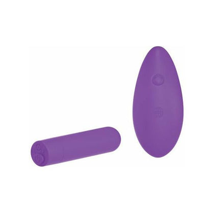 Fantasy For Her Rechargeable Bullet Vibrator - Petite Pleasure Set for Her and Her Lover - Model X123 - Purple - Adult Naughty Store