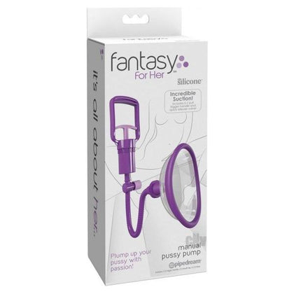 Fantasy For Her Manual Pussy Pump - Intensify Pleasure with the Sensual Suction Experience - Adult Naughty Store