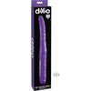 Pipedream Dillio Purple 16-Inch Double Dong - Model DLD-1001 - Unisex Anal and Vaginal Pleasure - Vibrant Purple - Adult Naughty Store