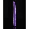 Pipedream Dillio Purple 16-Inch Double Dong - Model DLD-1001 - Unisex Anal and Vaginal Pleasure - Vibrant Purple - Adult Naughty Store