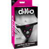 Dillio Perfect Fit Harness Black O-S: Premium Strap-On Harness for Ultimate Comfort and Versatility - Adult Naughty Store