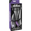 Dillio 6-Inch Strap-On Suspender Harness Set - Purple - Ultimate Pleasure for Women