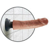 King Cock Vibrating Cock 9 inches Tan Dildo - The Ultimate Realistic Pleasure Experience for Him and Her - Adult Naughty Store