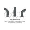 Introducing the Exquisite Pleasure King Cock 10 Vibrating Dildo with Balls - Beige - Adult Naughty Store