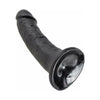 King Cock 6 Inches Realistic Dildo - Model 6X, Black - For Lifelike Pleasure and Ultimate Satisfaction - Adult Naughty Store