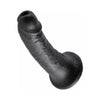 King Cock 6 Inches Realistic Dildo - Model 6X, Black - For Lifelike Pleasure and Ultimate Satisfaction - Adult Naughty Store