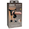 King Cock Elite Deluxe Body Dock Kit - Strap-On Dildo Harness System for Ultimate Pleasure - Model KCEDBDK-001 - Unisex - Full Body Stimulation - Black - Adult Naughty Store