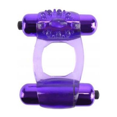 Fantasy C-Ringz Duo Vibrating Super Ring Purple - The Ultimate Couples Pleasure Enhancer