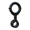 Introducing the Fantasy C-Ringz Ironman Duo Ring Black: The Ultimate Male Performance Enhancer for Mind-Blowing Pleasure!
