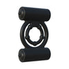 Fantasy C-Ringz Extreme Double Trouble Black Vibrating Cock Ring for Enhanced Pleasure and Performance - Adult Naughty Store