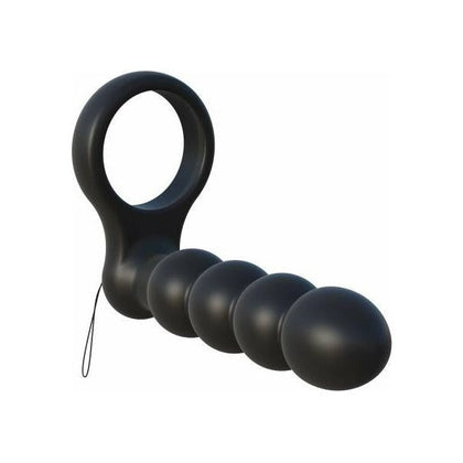 Fantasy C-Ringz Remote Control Double Penetrator Black - Ultimate Couples' Pleasure Toy for Intense Double Penetration Stimulation (Model: DP-RCR2)